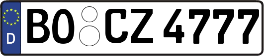 BO-CZ4777