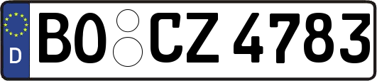 BO-CZ4783