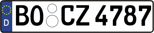 BO-CZ4787