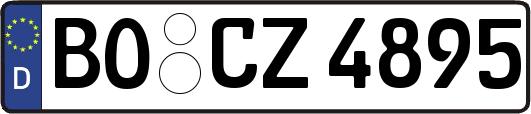 BO-CZ4895