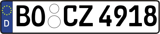 BO-CZ4918