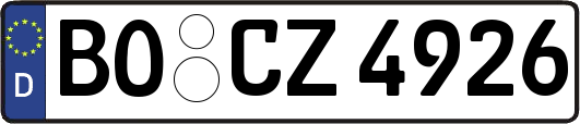 BO-CZ4926