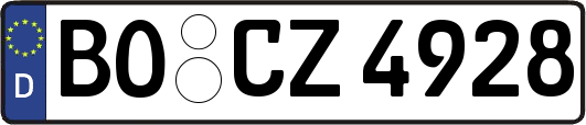 BO-CZ4928