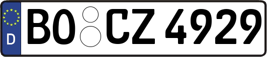 BO-CZ4929