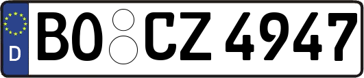 BO-CZ4947