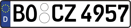 BO-CZ4957