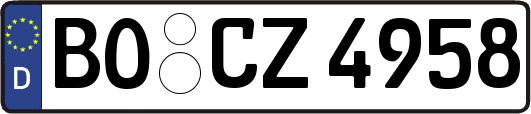 BO-CZ4958