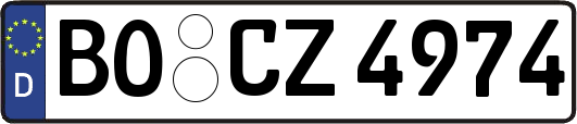 BO-CZ4974