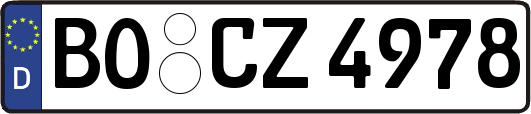 BO-CZ4978