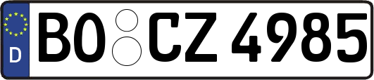 BO-CZ4985
