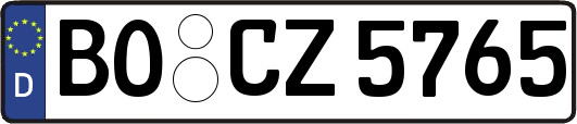 BO-CZ5765