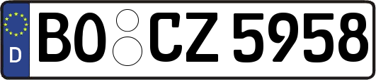BO-CZ5958