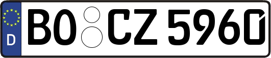 BO-CZ5960