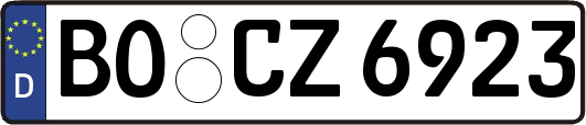 BO-CZ6923