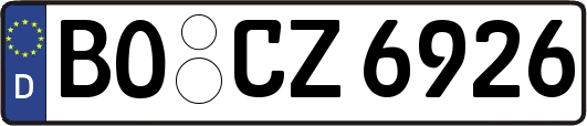 BO-CZ6926