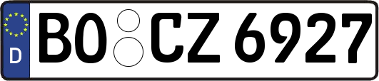 BO-CZ6927