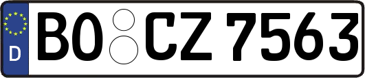 BO-CZ7563