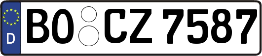 BO-CZ7587