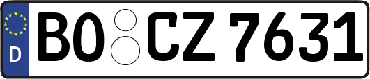 BO-CZ7631
