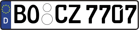 BO-CZ7707