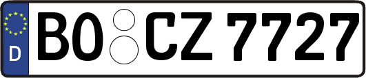 BO-CZ7727