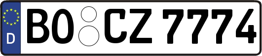 BO-CZ7774