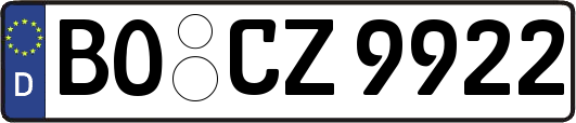 BO-CZ9922