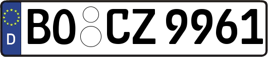 BO-CZ9961