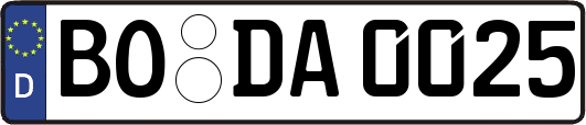 BO-DA0025
