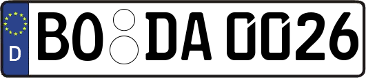BO-DA0026