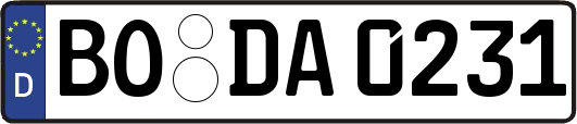 BO-DA0231