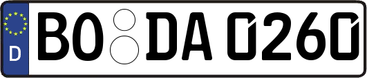 BO-DA0260