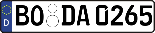 BO-DA0265