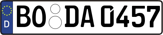 BO-DA0457