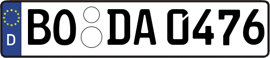 BO-DA0476