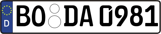 BO-DA0981