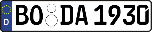 BO-DA1930