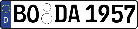 BO-DA1957