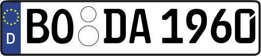 BO-DA1960