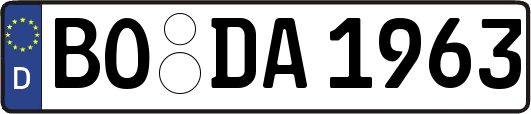 BO-DA1963