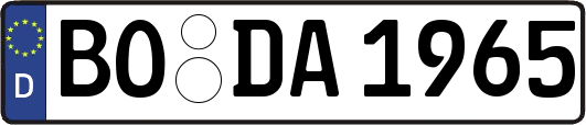 BO-DA1965