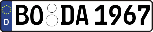 BO-DA1967