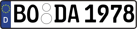 BO-DA1978