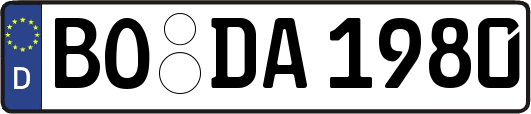 BO-DA1980
