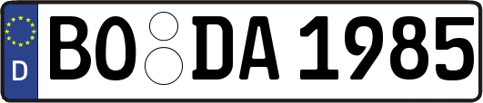 BO-DA1985