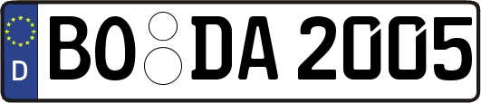 BO-DA2005