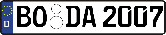 BO-DA2007