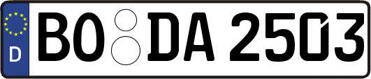 BO-DA2503