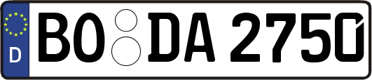 BO-DA2750