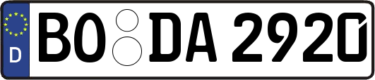 BO-DA2920